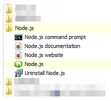 Ejecutables de Node.js en Windows Ejecutables de Node.js en Windows